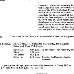 Announcements, 1974-02-14. ...