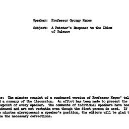 Minutes, 1965-12-09. Techno...