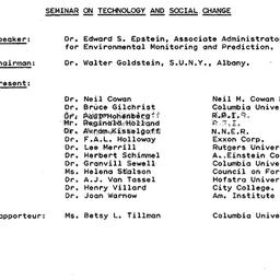Minutes, 1977-05-12. Techno...