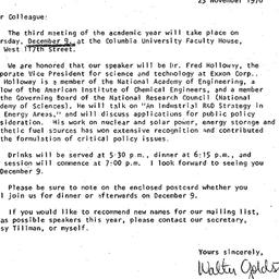 Announcements, 1976-11-23. ...