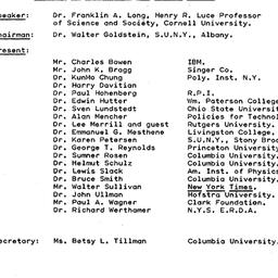 Minutes, 1977-03-10. Techno...