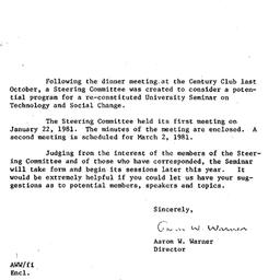 Announcements, 1981-02-17. ...