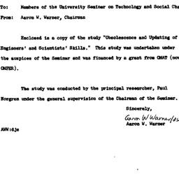 Announcements, Technology a...