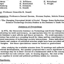 Minutes, 1971-11-11. Techno...