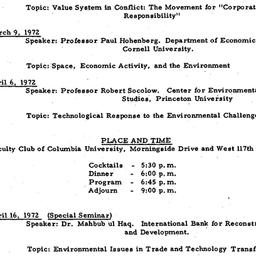 Announcements, 1972-02-24. ...
