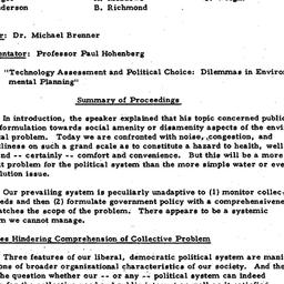 Minutes, 1971-12-09. Techno...