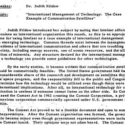 Minutes, 1973-04-12. Techno...