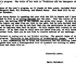 Announcements, 1967-10-12. ...