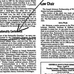 Announcements, 1974-04-18. ...