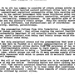 Speaker's notes, 1974-1...
