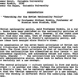 Minutes, 1986-04-21. Soviet...