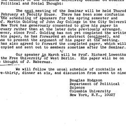Announcements, 1976-02-12. ...