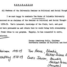 Correspondence, Studies in ...