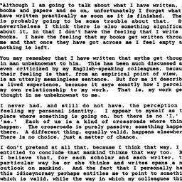 Speaker's paper, 1990-1...