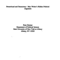 Speaker's paper, 1990-1...