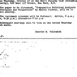 Announcements, 1968-10-02. ...