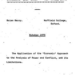 Speaker's paper, 1974-0...