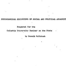 Speaker's paper, 1974-0...