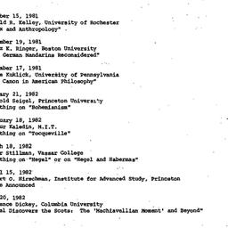 Schedules, Studies in Polit...