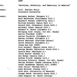 Minutes, 1986-10-16. Studie...