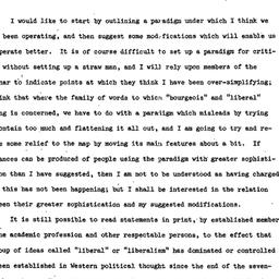 Speaker's paper, 1977-0...