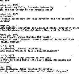 Schedules, Studies in Polit...