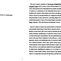 Speaker's paper, 1994-0...