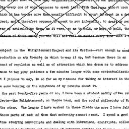Speaker's paper, 1995-0...