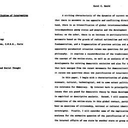 Speaker's paper, 1994-1...
