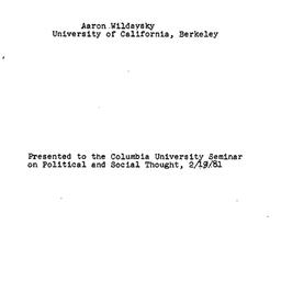 Speaker's paper, 1981-0...