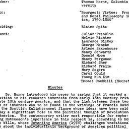 Minutes, 1980-12-18. Studie...