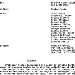Minutes, 1981-04-16. Studie...