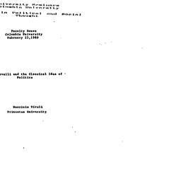Speaker's paper, 1989-0...