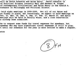 Correspondence, 2000-07-08....