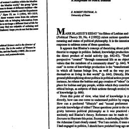 Speaker's paper, 1995-1...