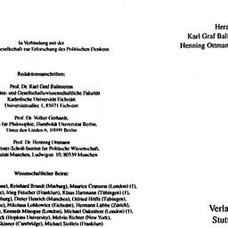 Speaker's paper, 1997-1...