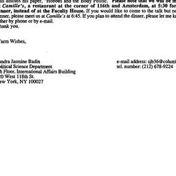 Announcements, 1998-03-12. ...