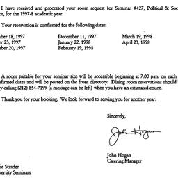 Correspondence, 1998-06-09....