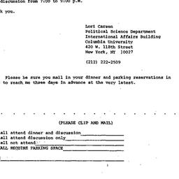Announcements, 1988-01-15. ...