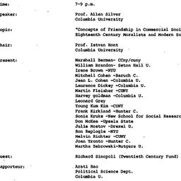 Minutes, 1987-10-22. Studie...