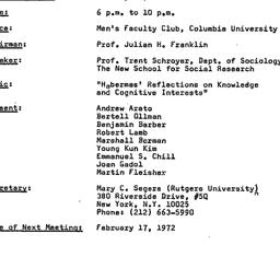 Minutes, 1972-01-20. Studie...