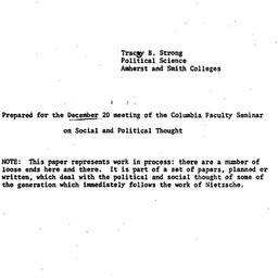 Speaker's paper, 1979-1...