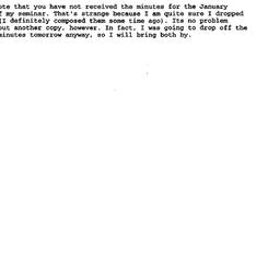 Correspondence, 1999-03-24....