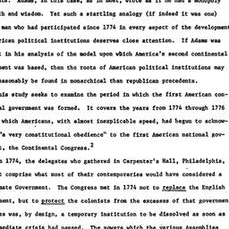 Speaker's paper, 1974-1...