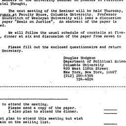 Announcements, 1975-02-10. ...