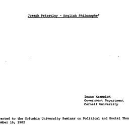 Speaker's paper, 1982-1...