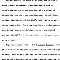 Speaker's paper, 1983-0...