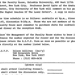 Announcements, 1972-11-02. ...