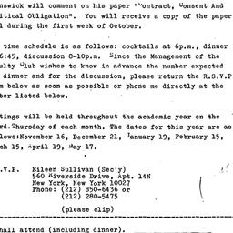 Announcements, 1972-09-25. ...