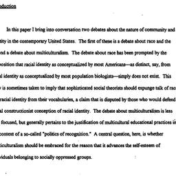 Speaker's paper, 1996-1...
